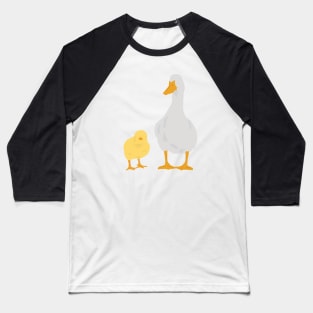 chick and duck Baseball T-Shirt